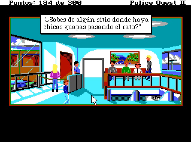 Traducción de Police Quest 2 al ESPAÑOL