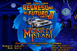 ¡Traducción The fan game: Back to the Future III: Timeline of Monkey Island!